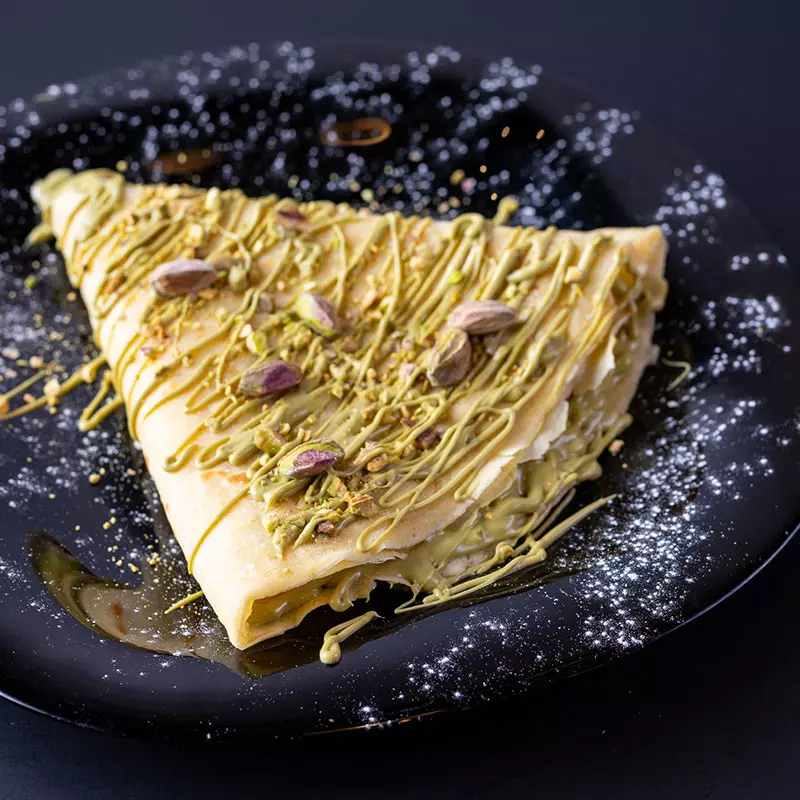 CREPE PISTACHO