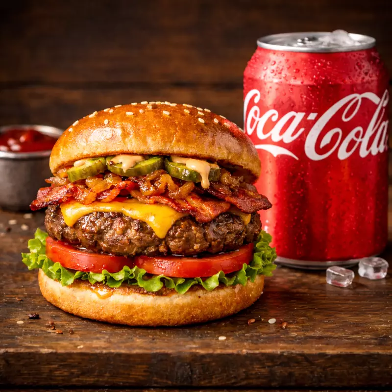 X-Tudo + Coca de lata