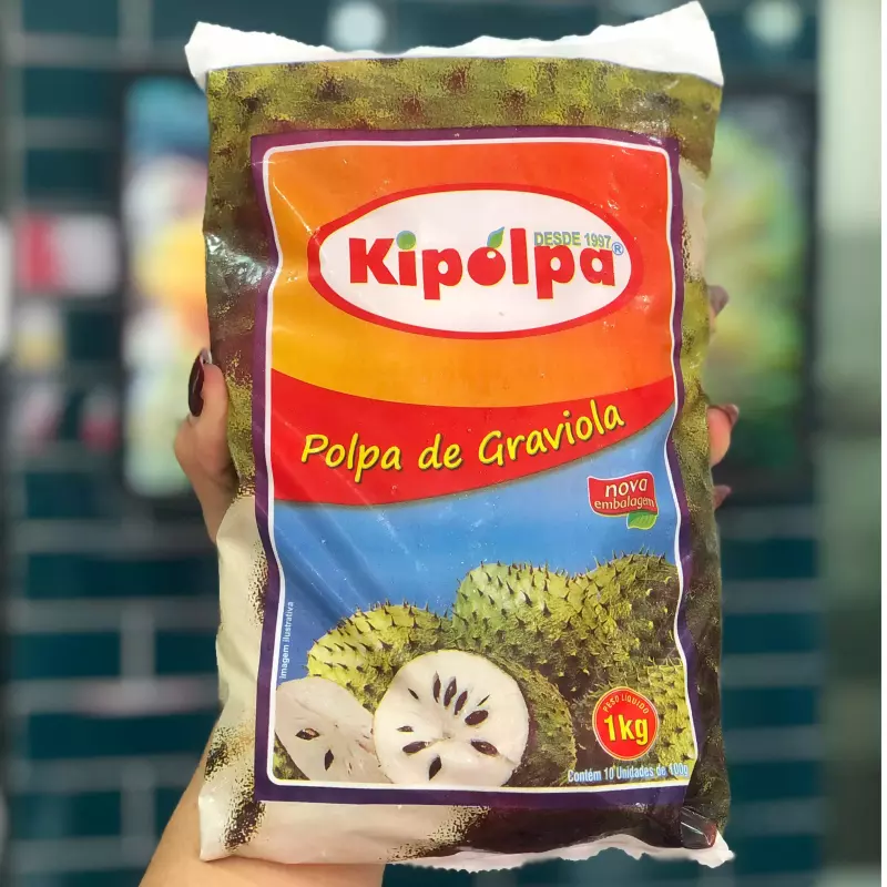 Polpa de Graviola KIPOLPA 1KG