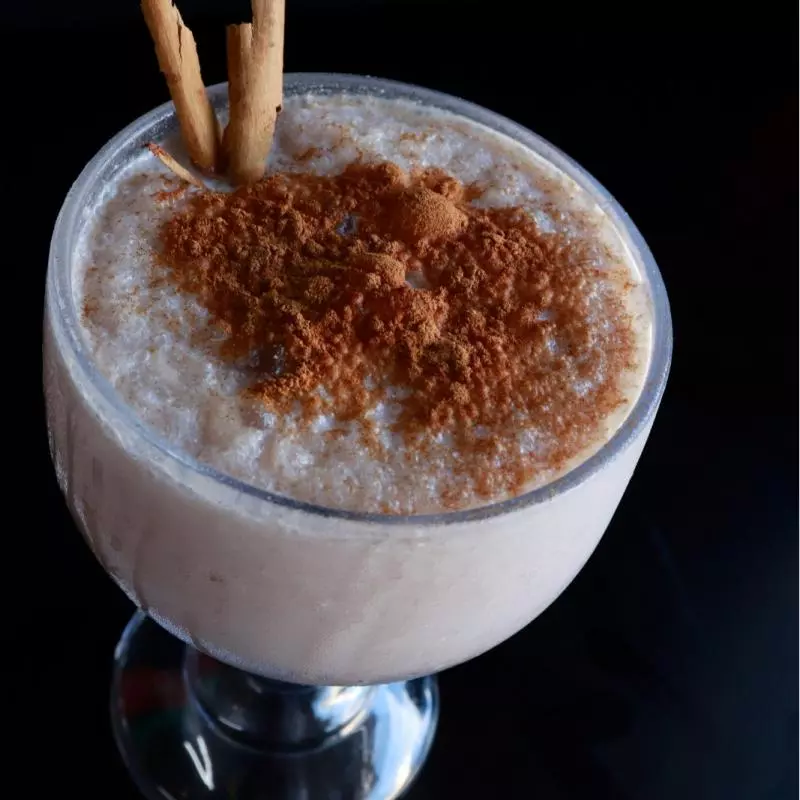 Horchata en leche