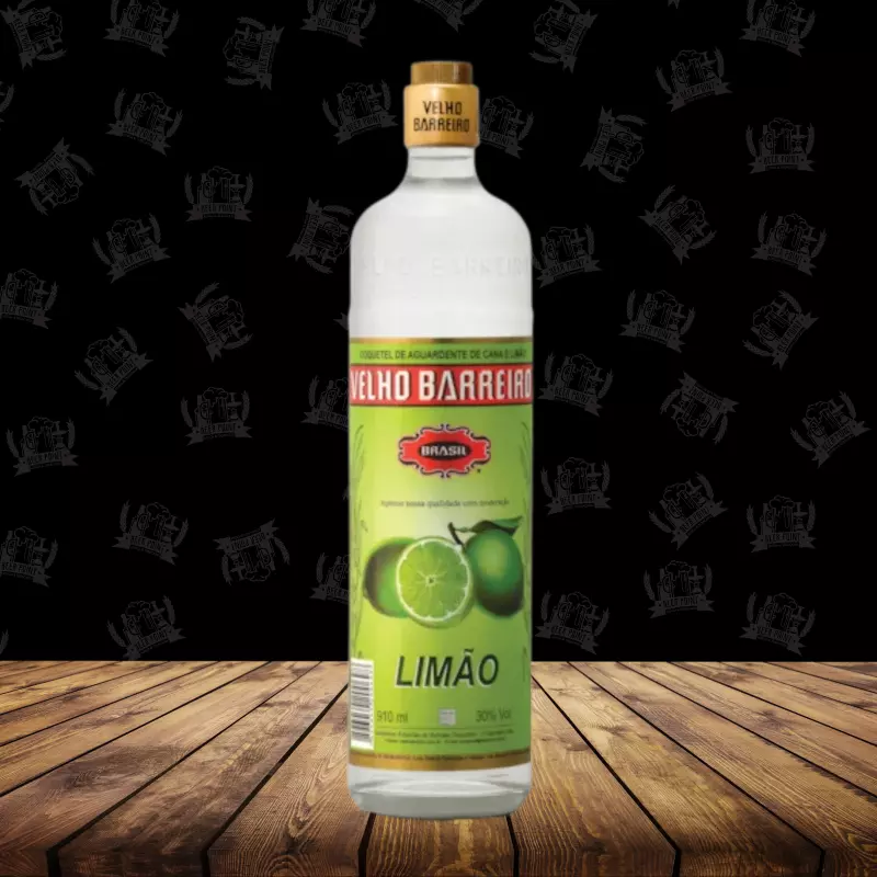 Cachaça Velho Barreiro Com Limão