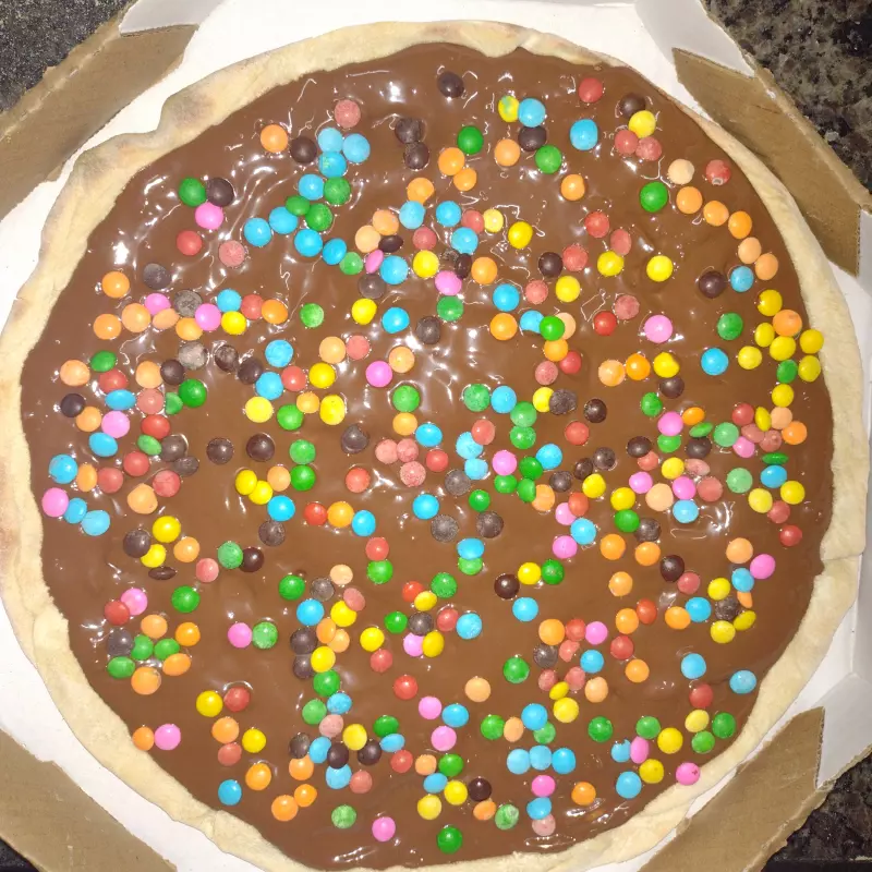 3- Chocolate com Confete
