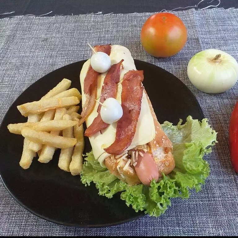 Especial + papas a la francesa