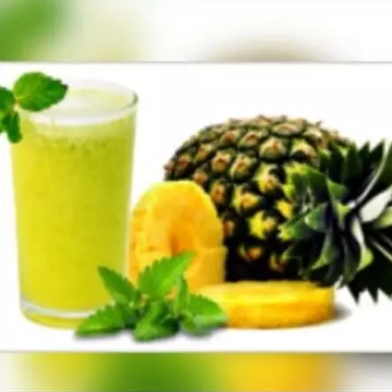 Abacaxi com Hortelã