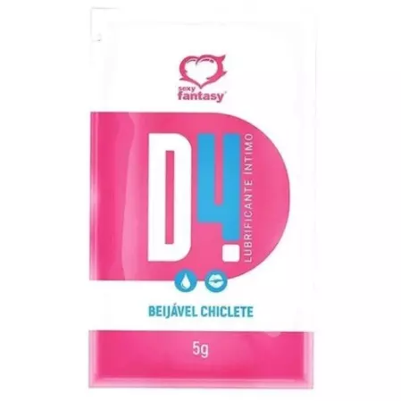 Sachê Gel Comestível D4 Chiclete