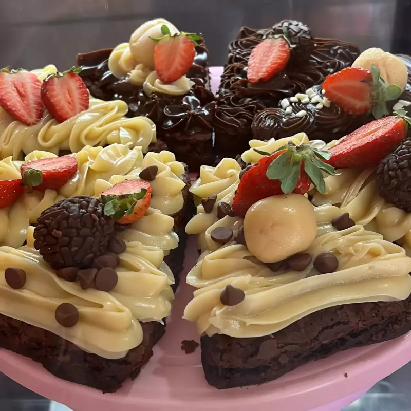 Fatia Pizza brownie