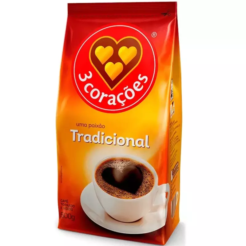 CAFÉ TRES CORAÇÕES 500g