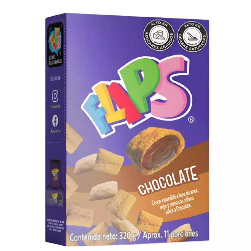 FLIPS CHOCOLATE 220GR