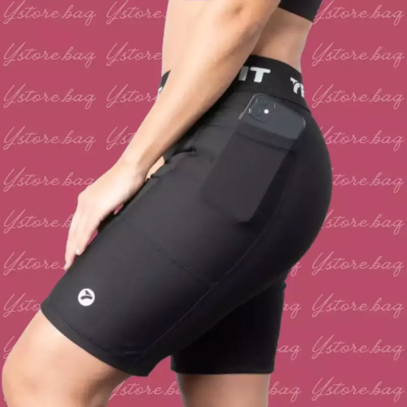 Bicicletero Con Bolsillo Negro