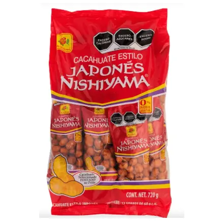 Cacahuates x12 sobres de 60g