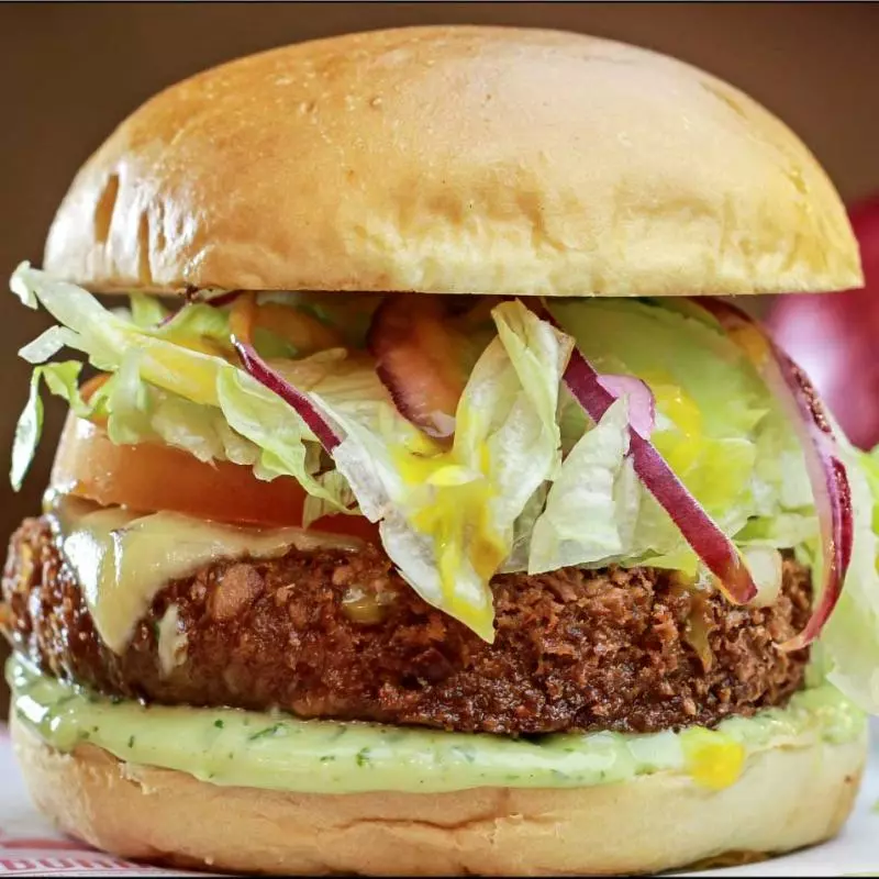 2 burguers melt cream cheese fritas