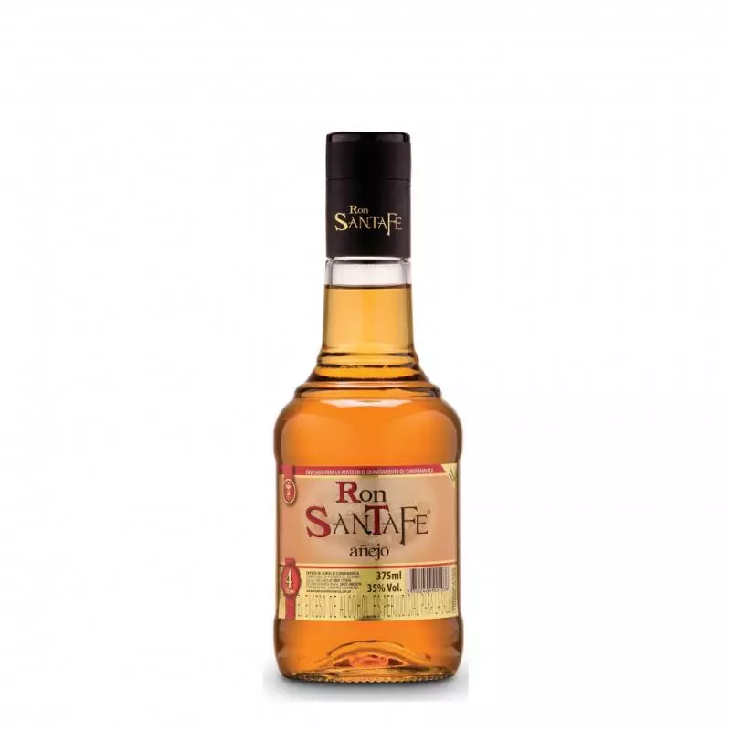 Ron santa fe media x 375ml
