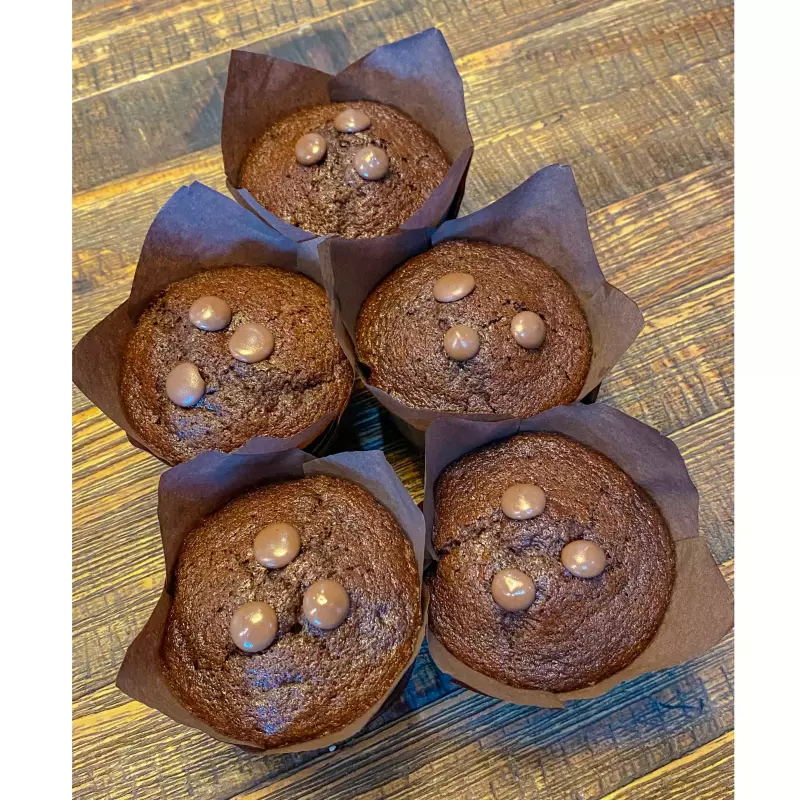 5 Cupcakes de Chocolate