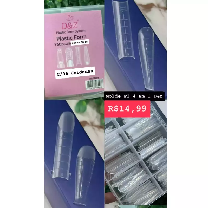 Molde F1 D&Z 4 Em 1 Cx.Rosa
