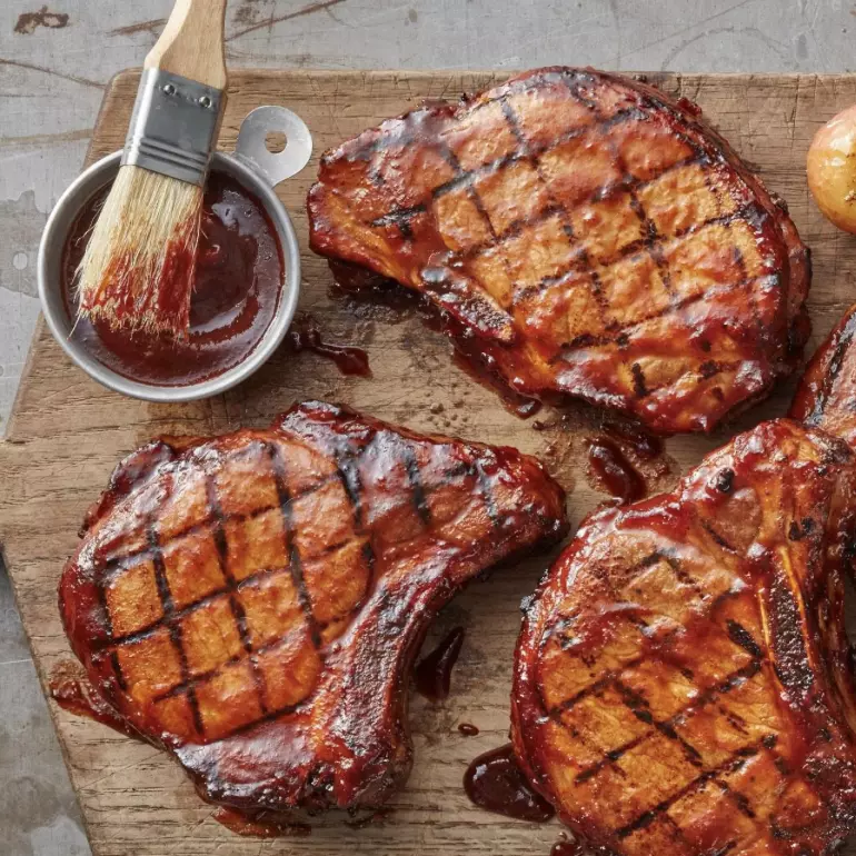 Miér 3 Junio -Chuleta en barbacoa