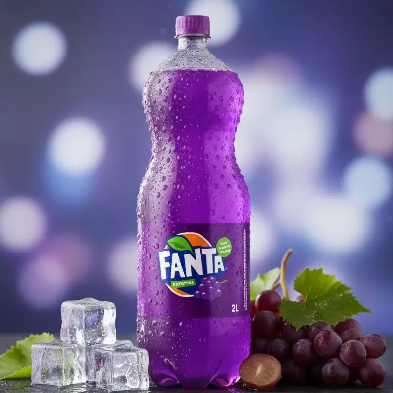 Fanta uva 2 litros