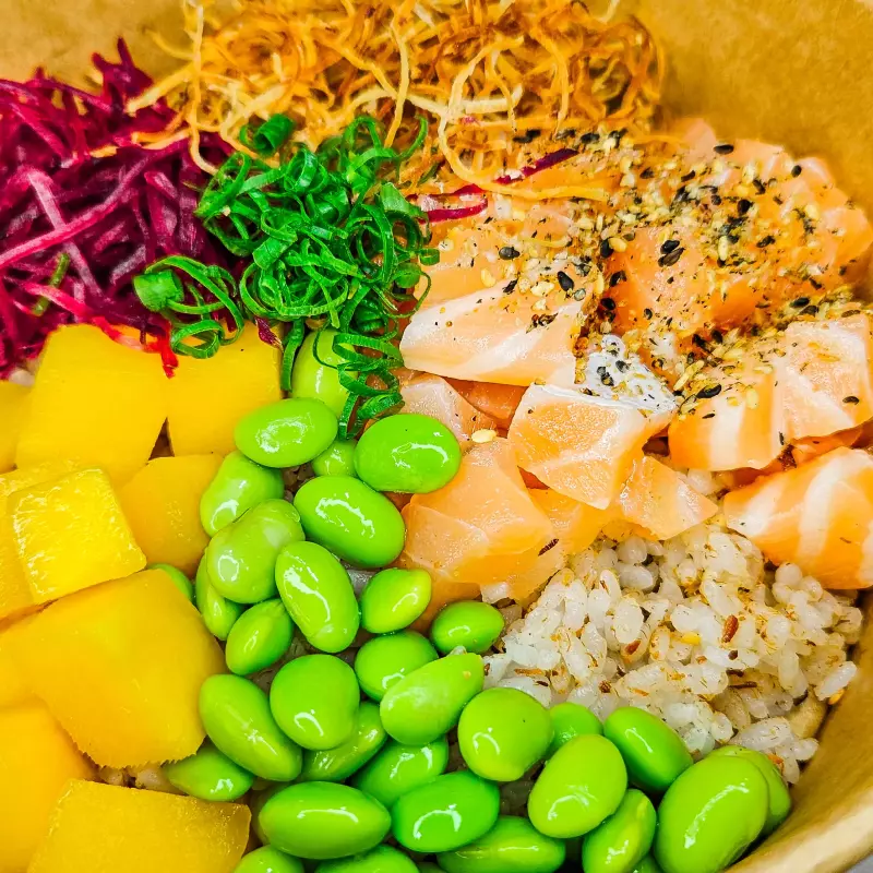 Poke Salmão