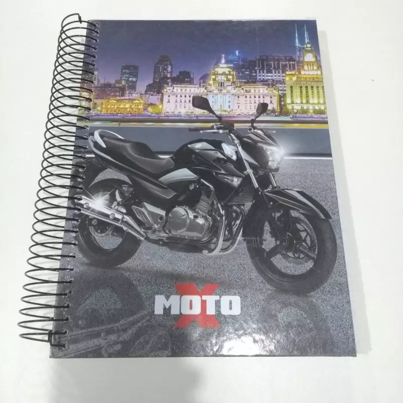 Caderno Univ. 20m MOTO - Máxima
