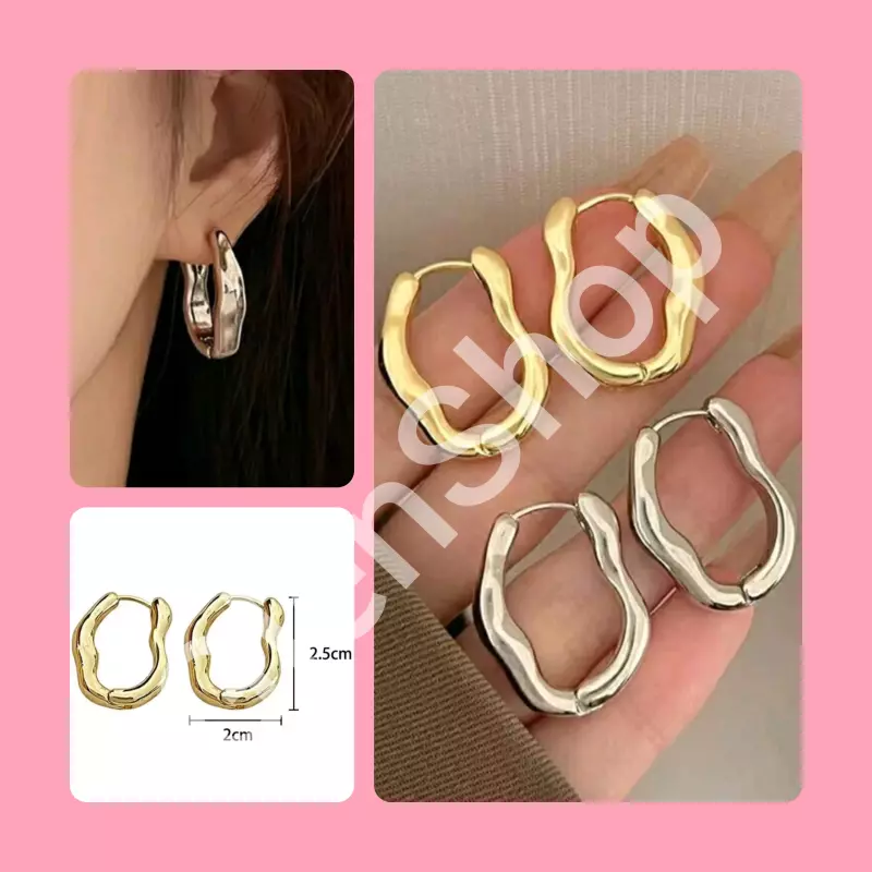 Pendientes asimétricos