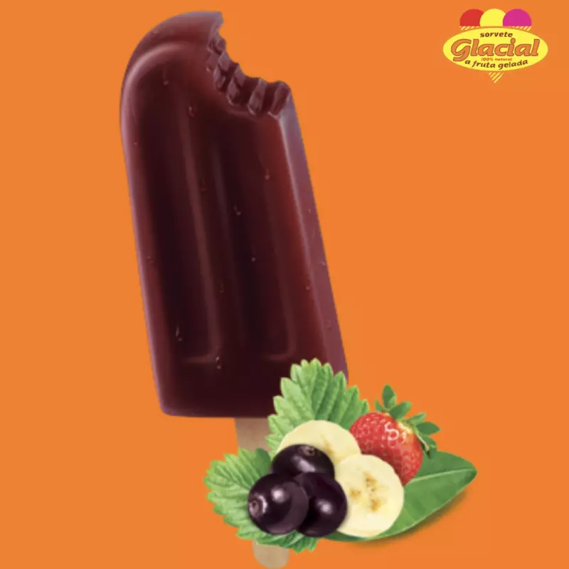 Picolé de Açaí SEM GLÚTEN E LACTOSE