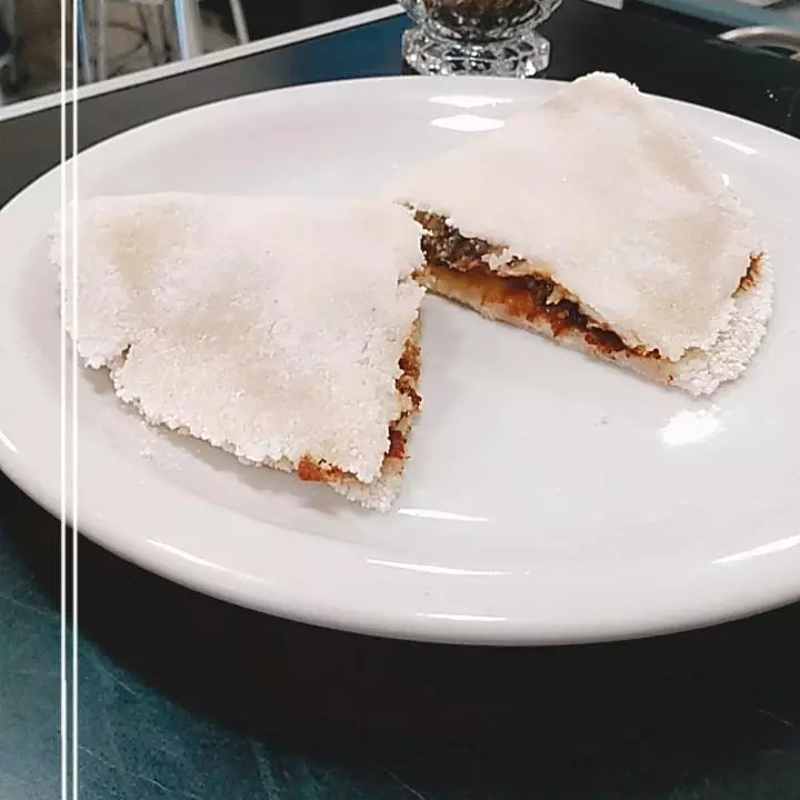 TAPIOCA DE BANANA E QUEIJO