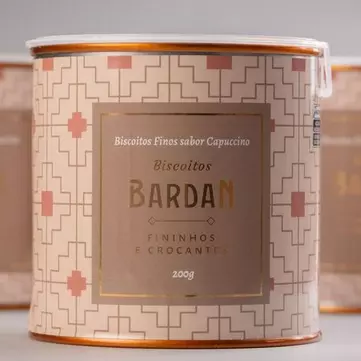 Biscoitos Bardan Capuccino 200g.