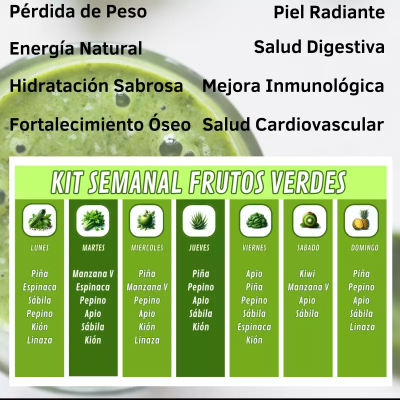 Kit Semanal Express (7 paquetes)