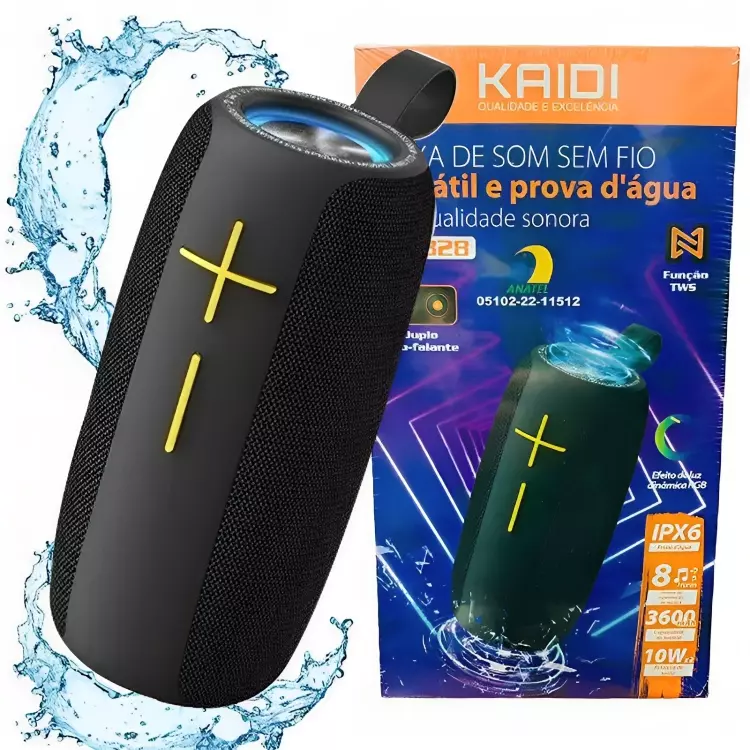 CAIXA DE SOM KAIDI KD-828 10W