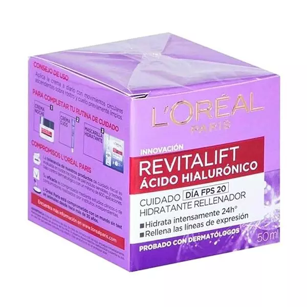 Revitalift A. Hialurónico Fps 20