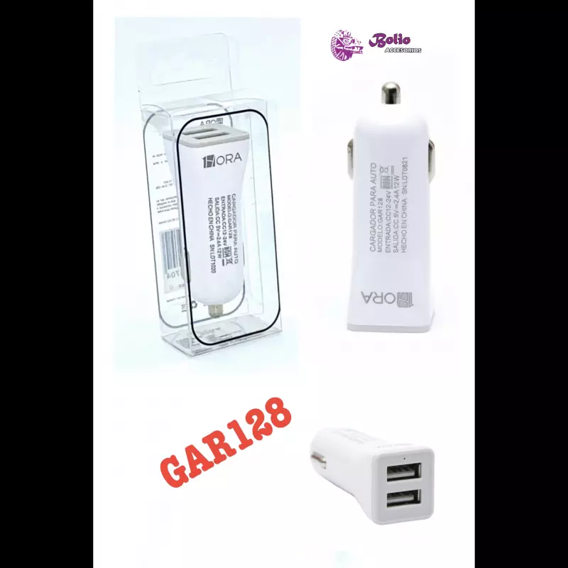 Clave: GAR128 Plug In 2.4A 12W