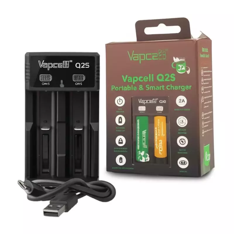 Carregador Vapcell Q2S