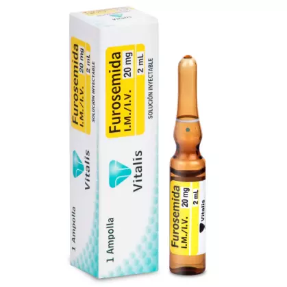 FUROSEMIDA I.M/I.V 20MG 2ML