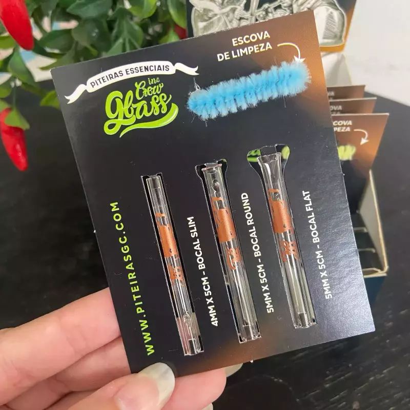 Kit GC 3 Piteiras O Camelo + Escova