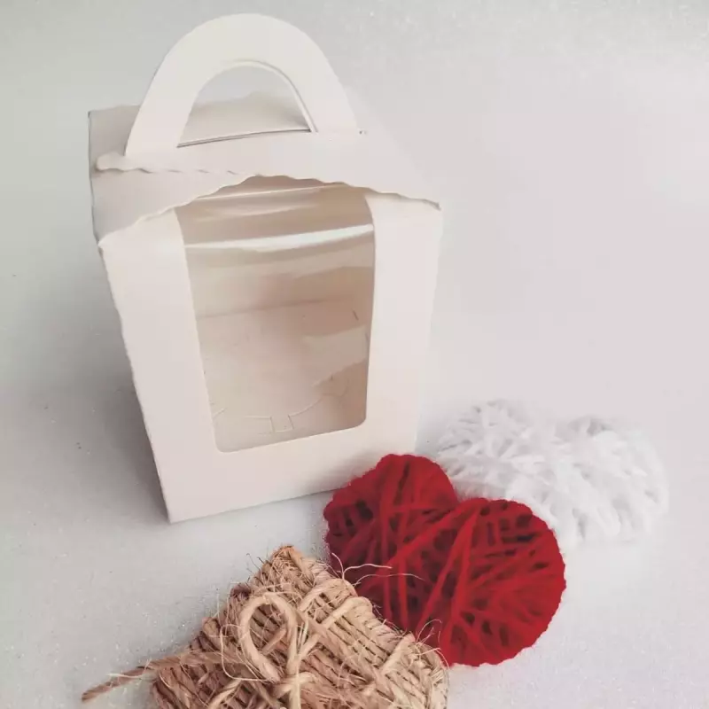 Lonchera #1 Blanca Con Acetato