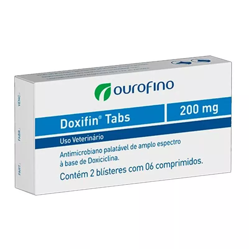 Doxifin Comprimidos 200 mg C/6 Comp