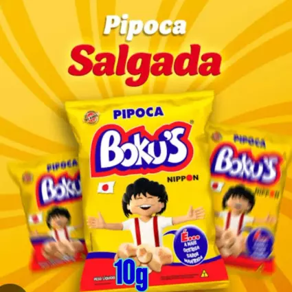 Pipoca bokus de 10g 🍿🥰
