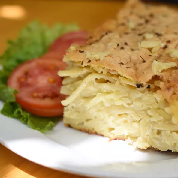 Pastel de papa o Tallarín c / churra