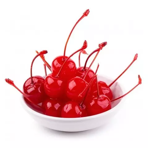 Cereja c/cabo e calda