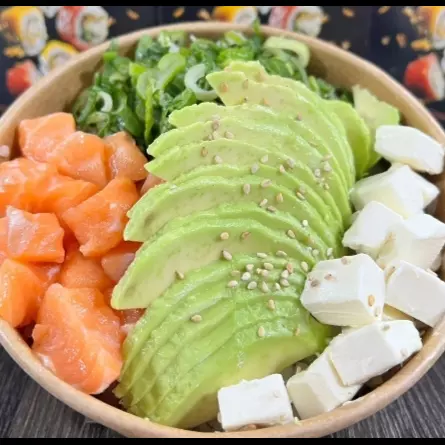 gohan de salmon