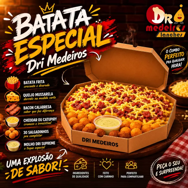 Batata Especial Dri Medeiros