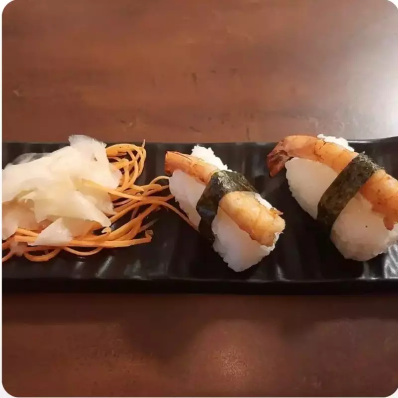 Niguiri camarão (2 unidades)