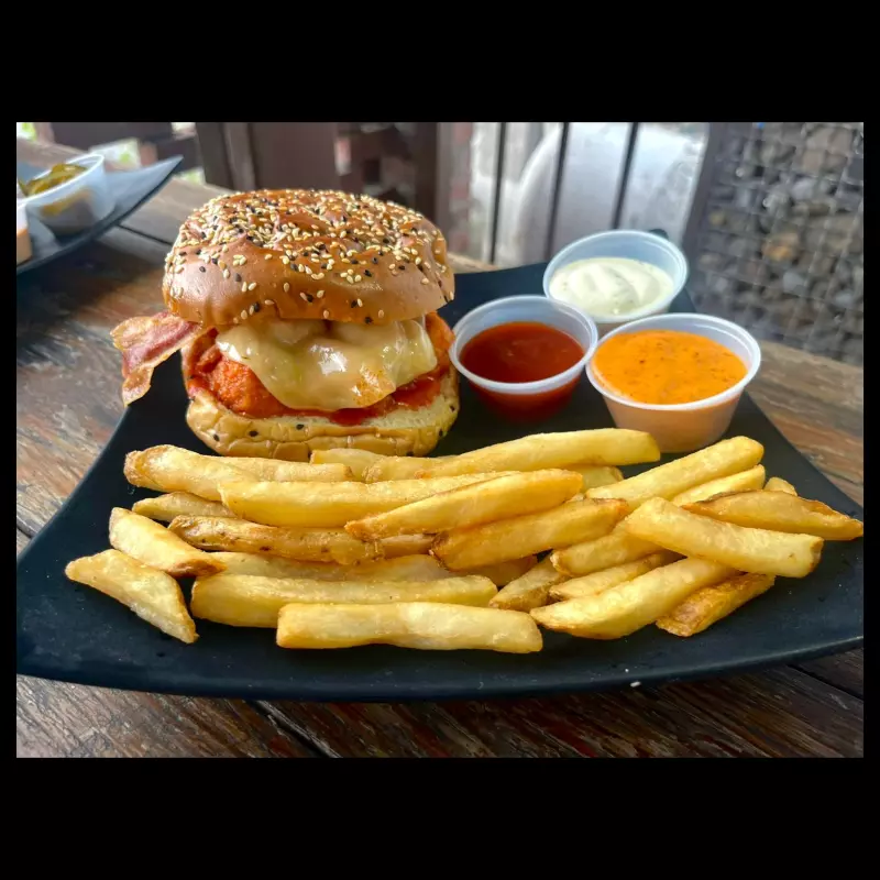 Hamburguesa de boneless
