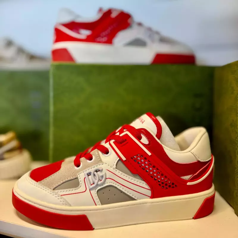 TENIS DOLCE GABBANA RED