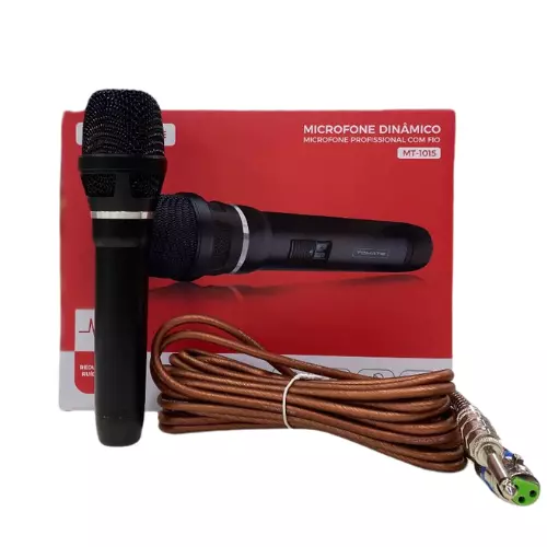 MICROFONE C/FIO TOMATE MT-1015