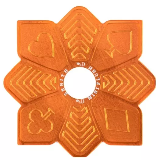 Prato Zenith Flush Grande Laranjado