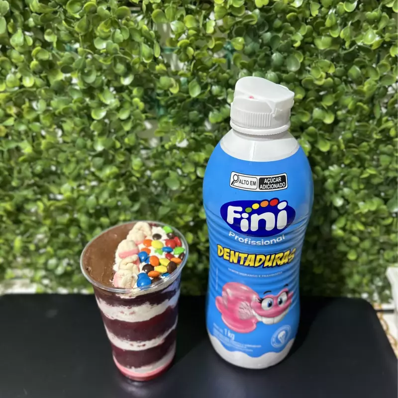 Açaí dentaduras fini