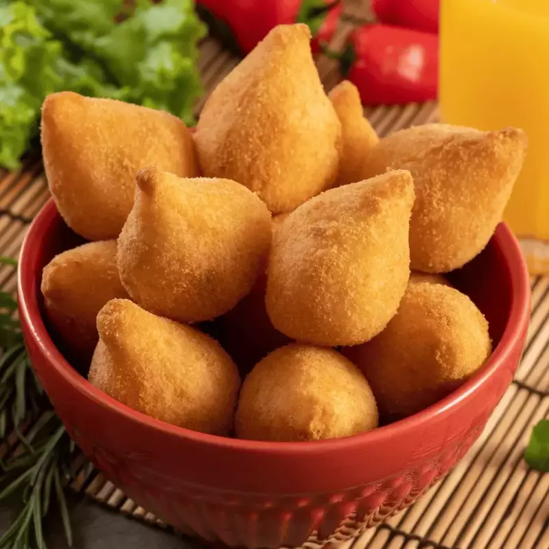 Mini Coxinha de Frango (12un)