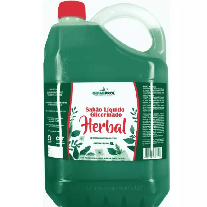 Sabão Líquido Herbal 5L QUIMIPROL