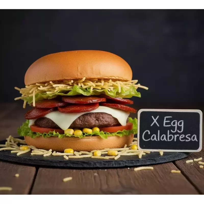 X Egg Calabresa