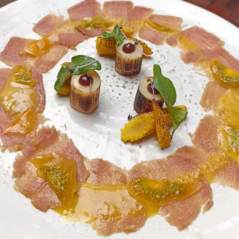 Carpaccio de Atum Albacora